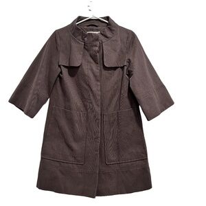 Kookai lined 3/4 sleeve cotton jacket size 34